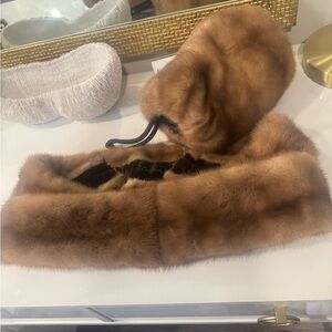 Luxurious Fur and Muff Set